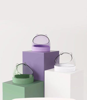 Why Your Hamster Deserves the Best: The Colorful Acrylic Candy Color Hamster Food Bowl