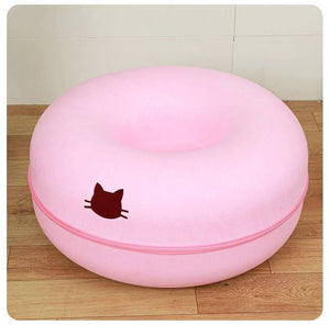 Comfortable Round Pet Tunnel Bed Design